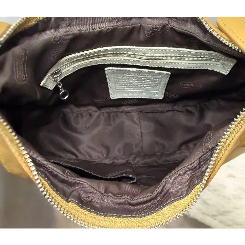 Vintage Coach 9342 Legacy West Zoe Leather Hobo Bag